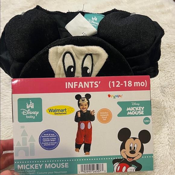 Mickey Mouse Infant Costume 12-18 month NWT - Picture 2 of 4
